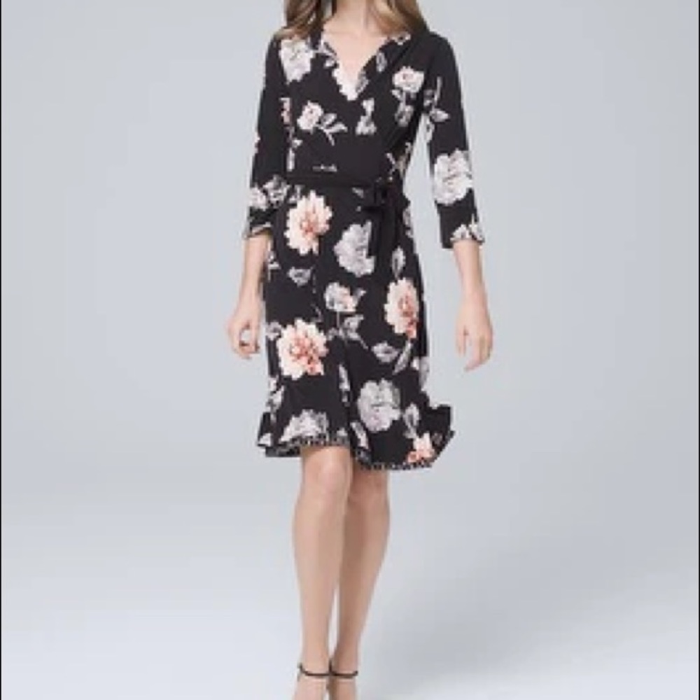 WHBM Reversible Wrap Dress
